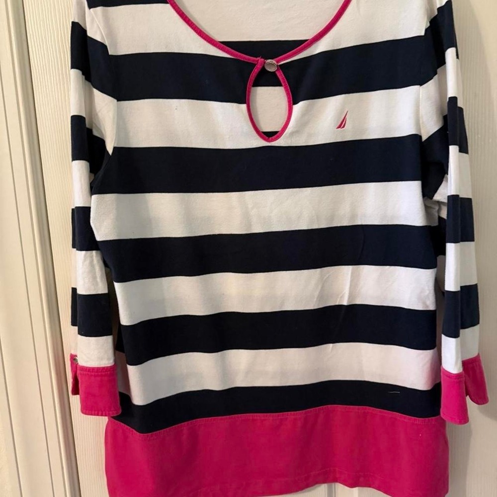 Nautica Striped Shrit